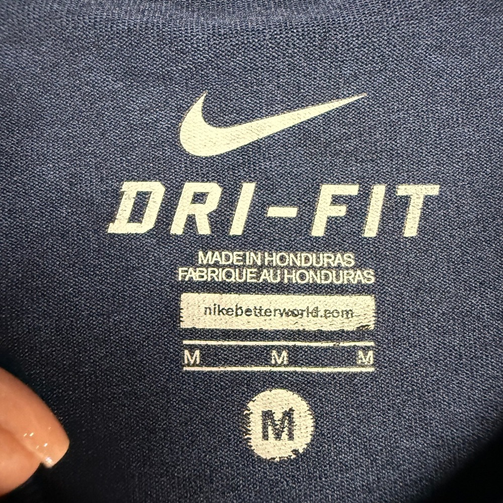 Nike Dri-FIT Cowboys T-Shirt Football Graphic Mens Medium Blue - Picture 3 of 9